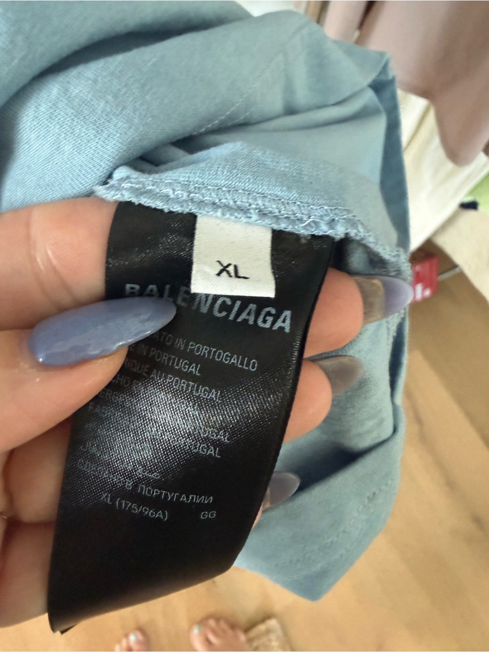 🩵 Balenciaga Oversized NWOT | Luxury Streetwear Designer Tee - Picture 9 of 10